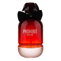 Apa de Parfum Prohibit Rouge, Fragrance World, Femei 100ml