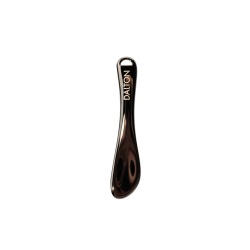 Metal cosmetic spatula
