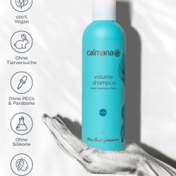 Șampon păr pentru volum și curățare profundă CAIMANA – pentru păr fin și scalp cu tendință de îngrășare