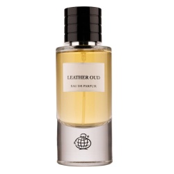 Apa de Parfum Leather Oud, Fragrance World, Unisex 80ml