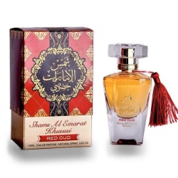 Apa de Parfum Shams Al Emarat Khususi Red Oud, Ard Al Zaafaran, Femei 100ml - Img 4
