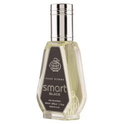 Apa de Parfum Smart Black, Fragrance World, Barbati 50ml