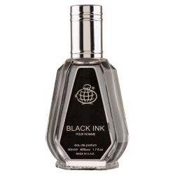 Black Ink Eau de Parfum, Fragrance World, Men 50ml