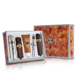 Set Cuba Gold, PC Design, Eau de Toilette - 100ml + After Shave - 100ml + Eau de Toilette - 35ml + Shower Gel - 200ml + Deo - 200ml