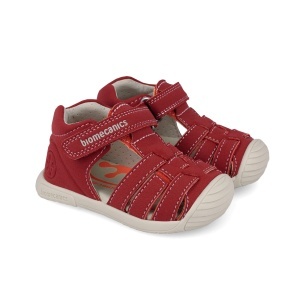 Sandale visinii pentru primii pași ai copiilor, model Biomecanics 262131-C204 - Img 3