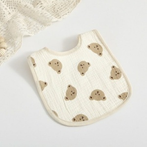 Set 3x babetica 6 straturi, 100% bumbac - baietei - certificat OEKO-TEX