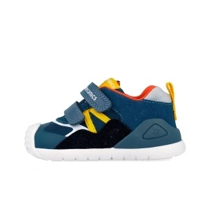 Pantofi sport albaștri pentru băieți, pentru primii pași, model Biomecanics 262122-B556 - Img 5