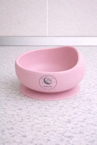 set de diversificare pentru bebeluși BabyTeo din silicon alimentar BPA free