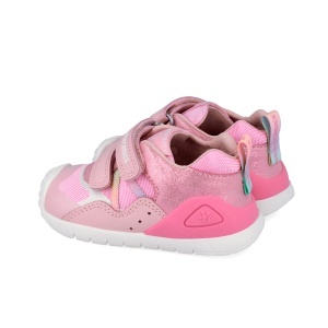 Pantofi sport roz pentru fetițe, pentru primii pași, model Biomecanics 262103-A032 - Img 4