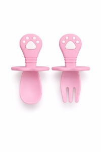 set de diversificare pentru bebeluși BabyTeo din silicon alimentar BPA free