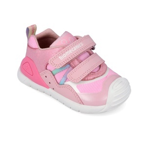Pantofi sport roz pentru fetițe, pentru primii pași, model Biomecanics 262103-A032