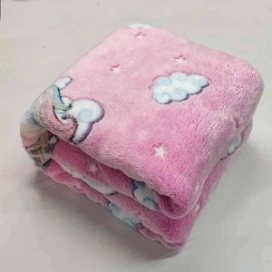 pătură flannel pentru bebeluși BabyTeo, moale și călduroasă