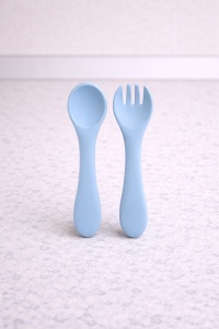set de diversificare pentru bebeluși BabyTeo din silicon alimentar BPA free