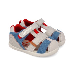 Sandale Biomecanics barefoot pentru băieți 262199-B827 - Img 3