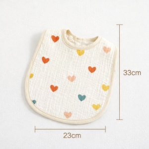 bavetă pentru bebeluși BabyTeo din bumbac moale, absorbantă