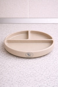 set de diversificare pentru bebeluși BabyTeo din silicon alimentar BPA free