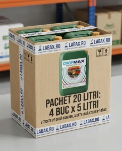 Cropmax (5Litri x 4Buc) Ingrasamant bio complex superconcentrat pentru fertilizarea foliara