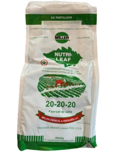 Nutri Leaf 20-20-20+ME 2kg Ingrasamant universal cu macro si micro elemente