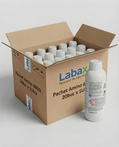 AMINO 600SL (1L x 20buc) Erbicid 2,4-D: Combatere Buruieni Dicotiledonate Postemergent Grâu și Porumb