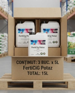 Potaz 4-0-40 (5L x 3buc) Fertilizant foliar LICHID cu conținut ridicat în potasiu