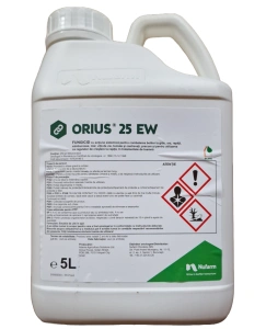 Orius 25 EW 5L fungicid contra Fainare, Alternarioza, Putregai, Rapan, Monilioza