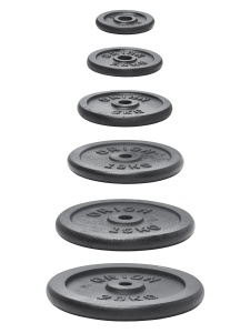 Liveni tegovi ORION- set tegova 2 x 2.5 kg Livena ploča za šipku