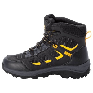 Dečije cipele za planinarenje Vodootporne cipele za decu Jack Wolfskin Vojo black - Img 3