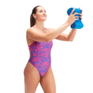 Ženski kupaći kostim Jednodelni kupaći kostim Speedo Allover tie - Img 6