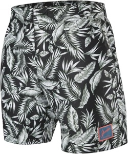 Šorc za kupanje Muški šorc za plivanje Dream Fuse Vintage Printed 16" black/green