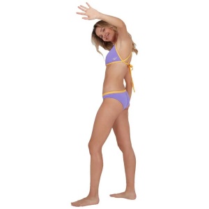 Ženski kupaći kostim gornji deo ženski top Ženski bikini Neon purple - Img 5