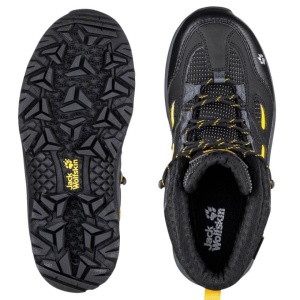Dečije cipele za planinarenje Vodootporne cipele za decu Jack Wolfskin Vojo black - Img 4