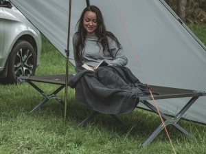 Ćebe za kampovanje od flisa Easy Camp Heather - Img 2
