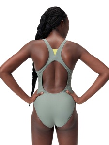 Kupaći kostim Ženski jednodelni kupaci kostim Speedo Solid green - Img 2