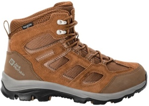 Muške cipele za planinarenje Vodootporne cipele za hiking Jack Wolfskin Vojo Brown