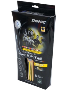 Reket za toni tenis sa futrolom i lopticama za stoni tenis Komplet TOP TEAM 500 GIFT SET - Img 2