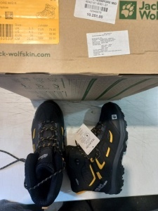 Dečije cipele za planinarenje Vodootporne cipele za decu Jack Wolfskin Vojo black - Img 5