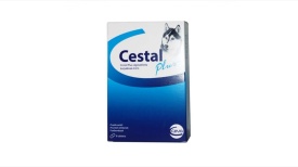 Cestal Plus Dog Flavour, 1 tableta - antiparazitar intern pentru caini - Img 2