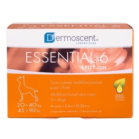 Dermoscent Essential 6 Spot-on Caine 20-40 kg 1 pipeta (*4 pipete/cutie)