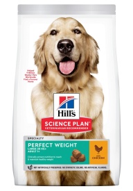 Hill's Science Plan Canine Adult Perfect Weight Large Breed Chicken, 12 kg - Img 2