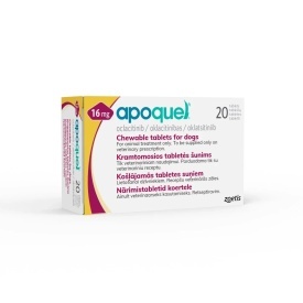 Apoquel chew 16 mg 20 comprimate masticabile pentru caini cu alergii - Img 2