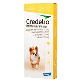 Credelio Dog 56 mg (1.3-2.5 kg) - 3 tablete - Img 2