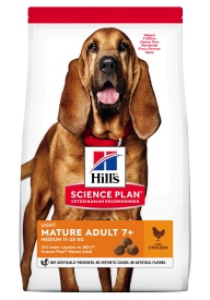 Hill's Science Plan Canine Mature Light Medium Chicken, 14 kg