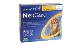 NexGard Spectra S (3.5 – 7.5 kg) – 1 tableta - Protecție Sistemică de Elită