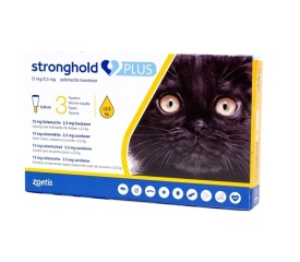 Stronghold Plus Pisica 15 mg, 0.25 ml (< 2.5 kg), 3 pipete - Img 2
