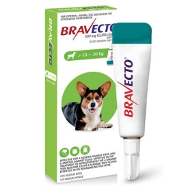 Bravecto Spot-On Câini 500 mg (10 - 20 kg) - Antiparazitar Extern de Lungă Durată (12 Săptămâni), 1 Pipetă - Img 2