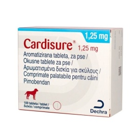 Cardisure 1.25 mg x 100 tablete palatabile - Img 2