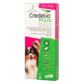 Credelio Plus Dog 112.5/4.22 mg (2.8-5.5 kg) - 3 tablete - Img 2