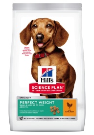 Hill's Science Plan Canine Adult Perfect Weight Small and Mini Chicken, 1.5 kg