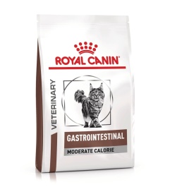 ROYAL CANIN Gastrointestinal Moderate Calorie, dieta veterinara, hrana uscata pisici, sistem digestiv, 2 kg