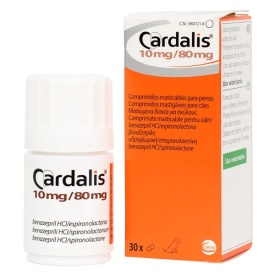 Cardalis 10 mg / 80 mg – 30 tablete pentru câini